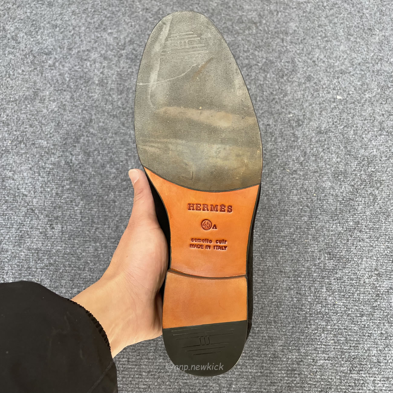 Hermès H Paris Loafer Suede (6) - newkick.app